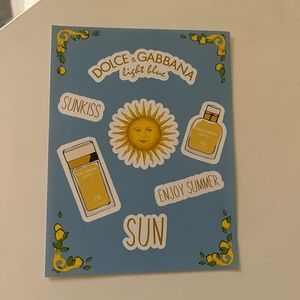 Dolce and gabanna stickers